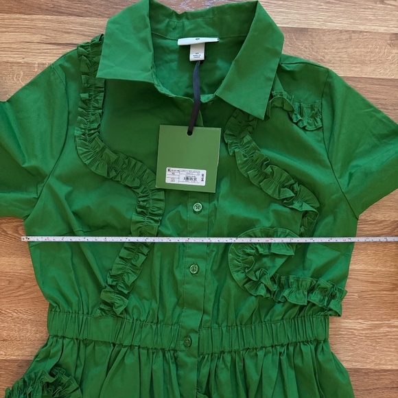 Kate Spade New York for Target Women's Ribbon Short Sleeve Midi Shirtdre… - Picture 8 of 9